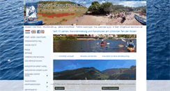 Desktop Screenshot of mosel-kanutours.de